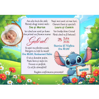 Invitatie electronica de botez 