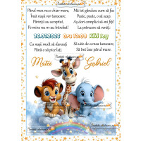 Invitatie la petrecere copii