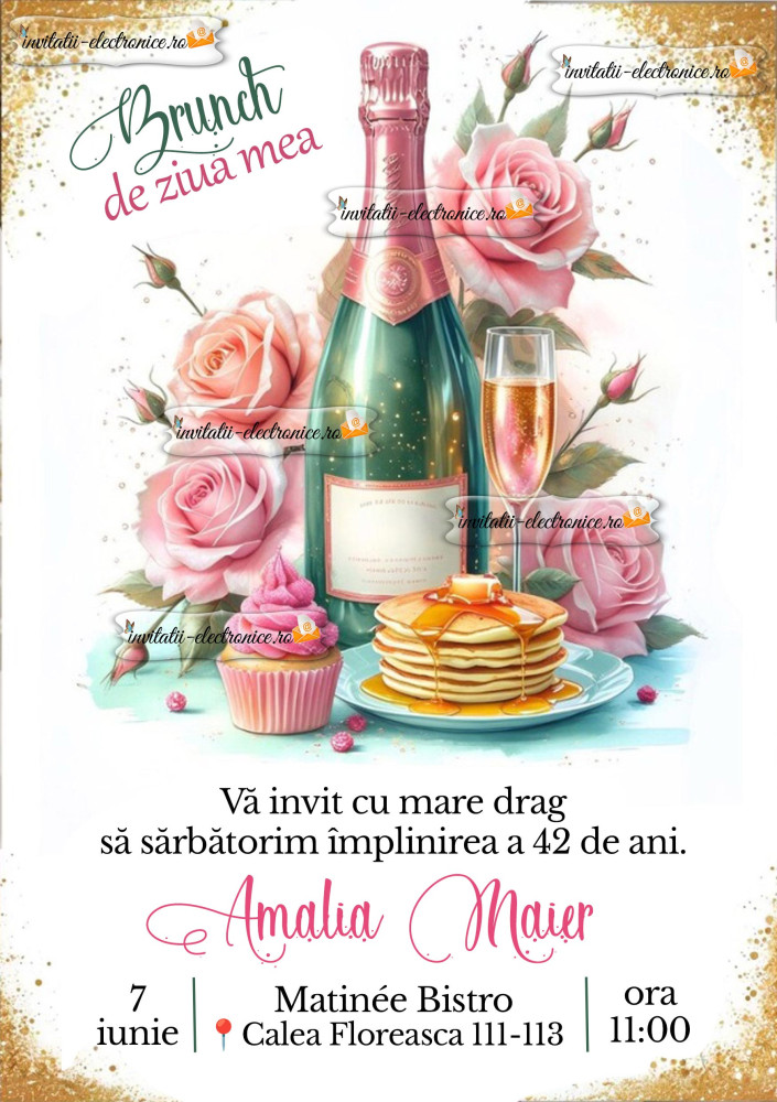 Invitatie la brunch
