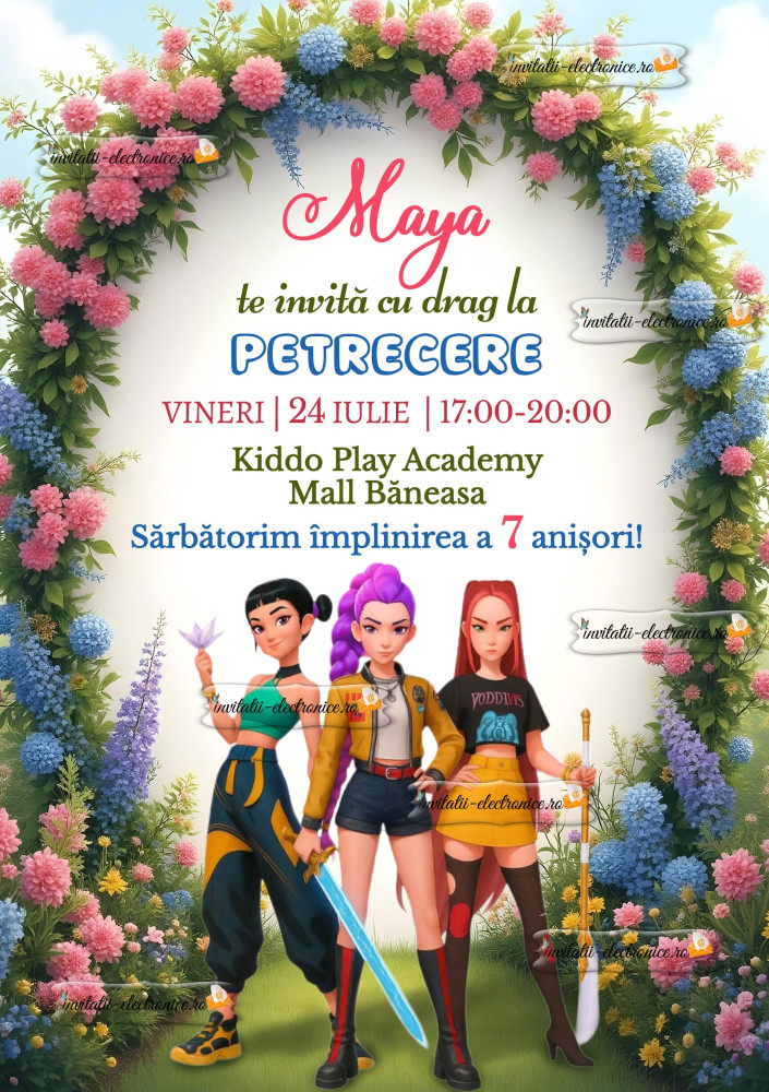 Invitatie cu Huntrix
