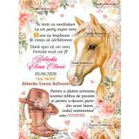 Invitatie digitala aniversare