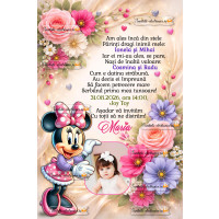 Invitatie la petrecere cu Minnie