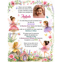 Invitatie botez zana