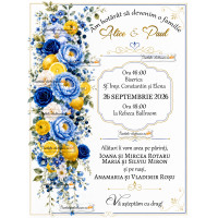 Invitatie la nunta Amalfi