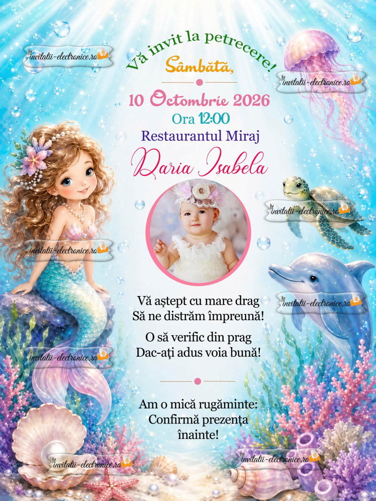 Invitatie sirena