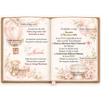 Invitatie la botez fetita