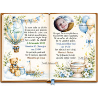 Invitatie la botez baietel
