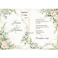 Invitatie de nunta eleganta
