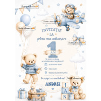 Invitatie digitala aniversare