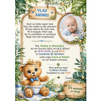 Invitatie de botez 