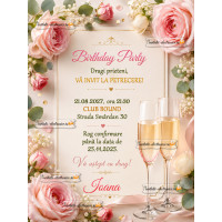 Invitatie la petrecere