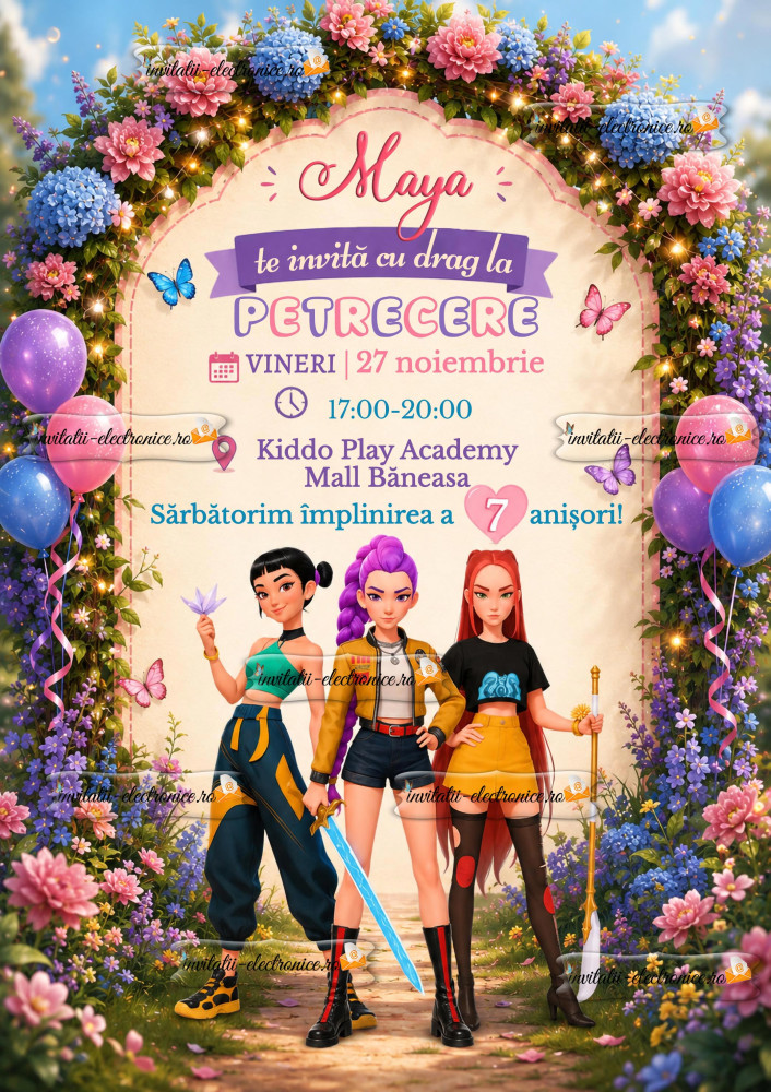 Invitatie cu Huntrix