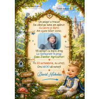 Invitatie aniversare 1 an