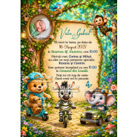 Invitatie cu animale