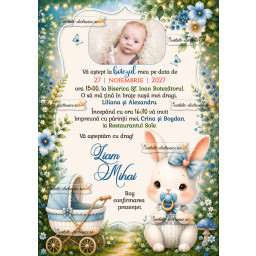 Invitatie cu iepuras