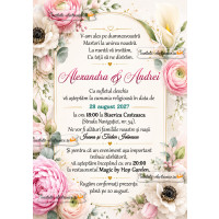 Invitatie digitala la nunta