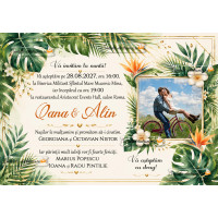 Invitatie frumoasa la nunta 