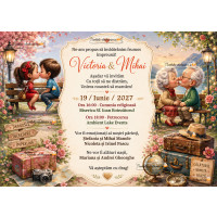 Invitatie deosebita la nunta 