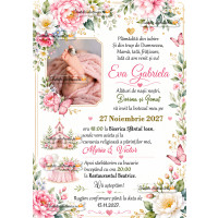 Invitatie nuntez (nunta+botez)