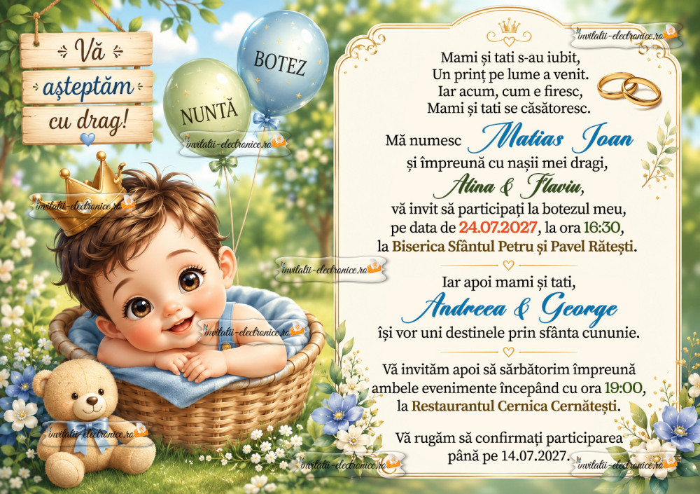 Invitatie 2 in 1