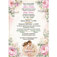 Invitatie nunta si botez
