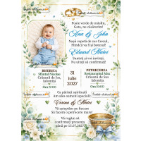 Invitatie la nunta si botez