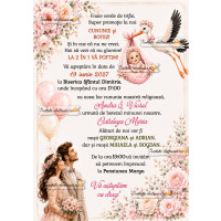 Invitatie nunta si botez