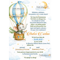 Invitatie digitala botez