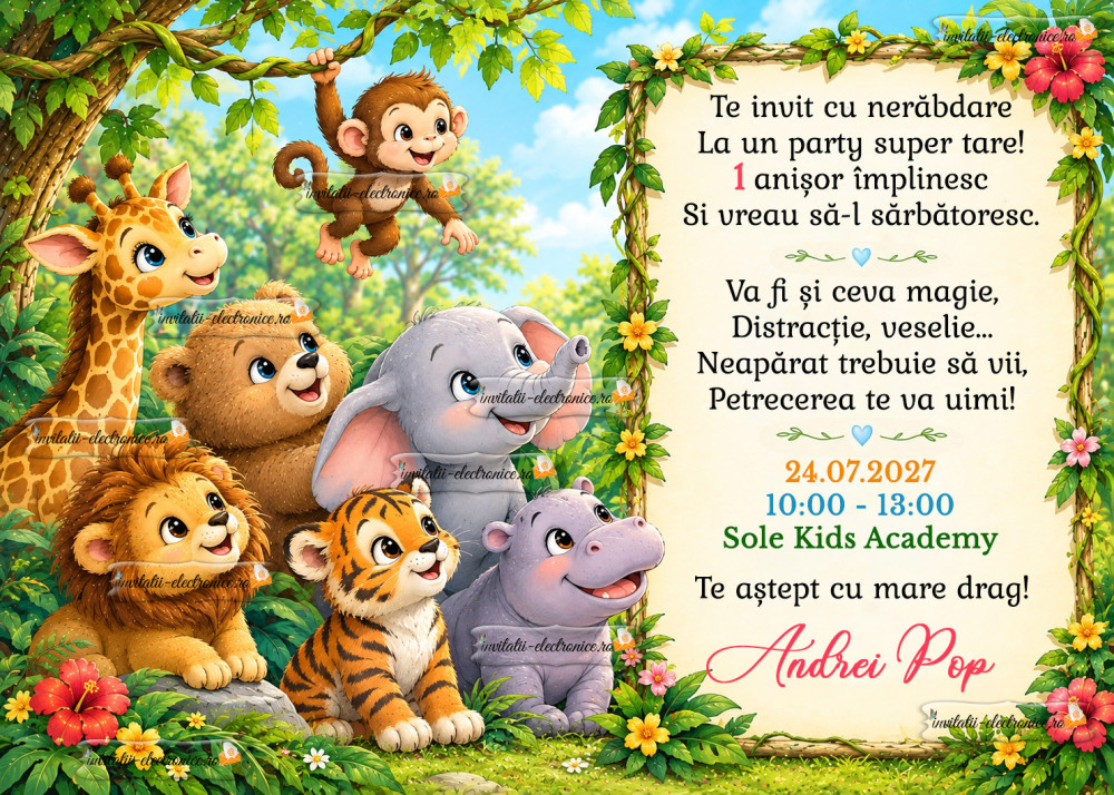 Invitatie la petrecere