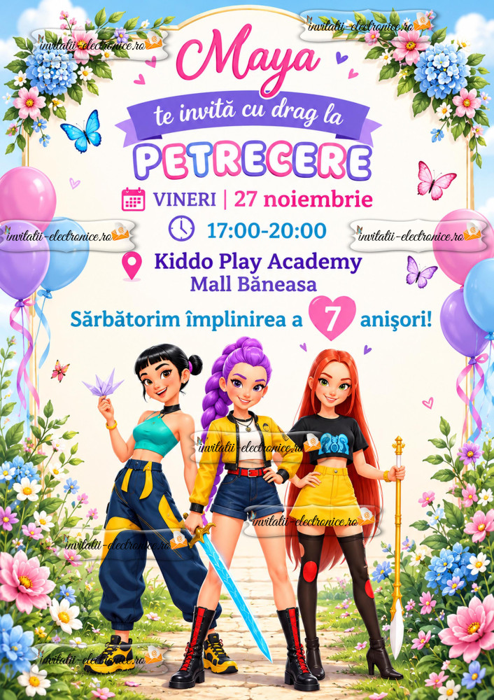 Invitatie cu Huntrix
