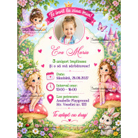 Invitatie aniversare cu zane