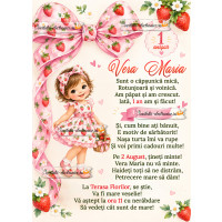 Invitatie la aniversare fetita