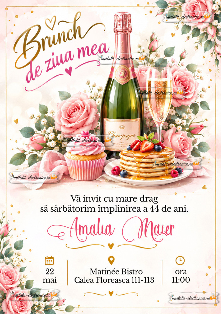 Invitatie la brunch