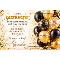 Invitatie la petrecere adulti