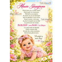 Invitatie fetita