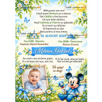 Invitatie la botez 