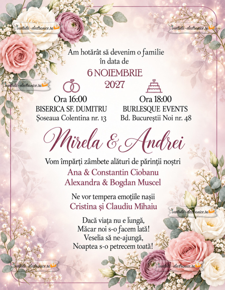 Invitatie la nunta