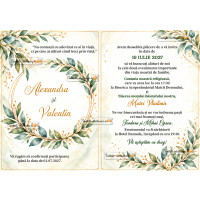 Invitatie nunta si taiere mot