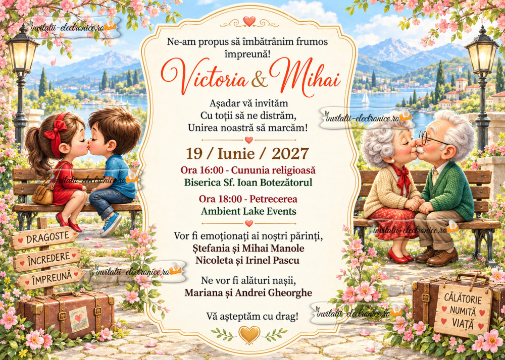 Invitatie deosebita la nunta 