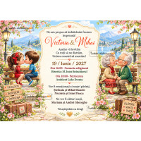 Invitatie deosebita la nunta 
