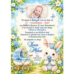 Invitatie cu iepuras