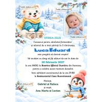 Invitatie la botez de iarna