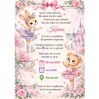 Invitație aniversare fetita