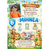 Invitatie cu animale