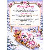 Invitatie la botez iarna