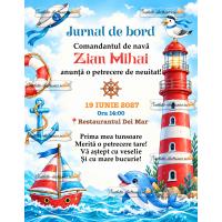 Invitatie digitala - tema marina