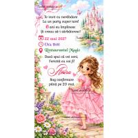 Invitatie la petrecere cu Minnie si Mickey 
