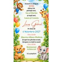 Invitatie video botez baiat