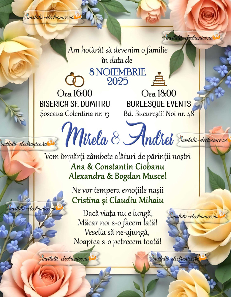Invitatie la nunta