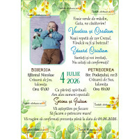 Invitatie la nunta si botez